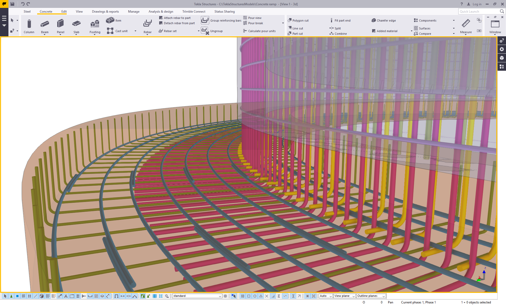 Tekla Structures beton