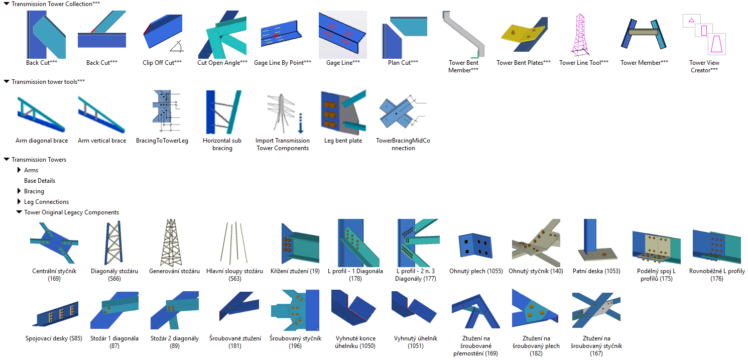 Tekla Structures ocelové konstrukce