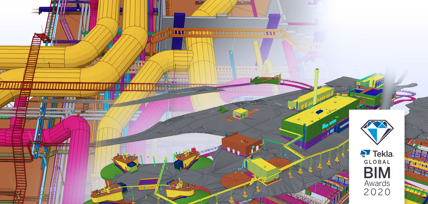 Blominmäki Wastewater Treatment Plant: BIM Based Project Communications with Trimble Connect and Tekla Model Sharing