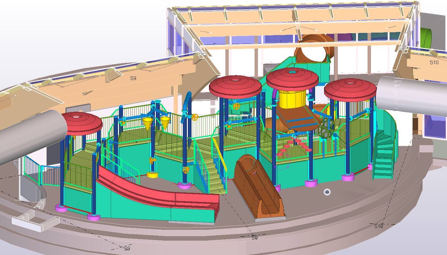 Speelstructuur in 3D