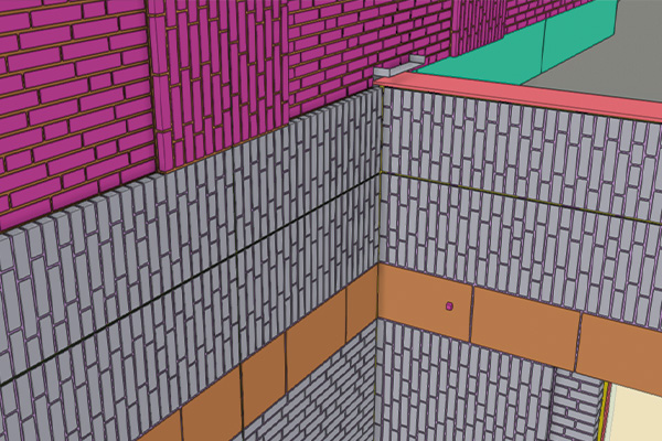 Detail Huize d'n Herd in Tekla Structures