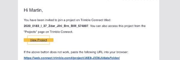 Aktivace Trimble Identity