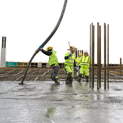 In situ beton