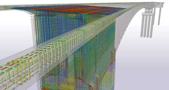 The major advantage of model-based design is that it allows for the use of parametric design – a huge timesaver for complex structures with a lot of repetitive work.