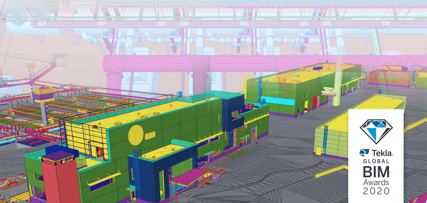 Designing wastewater treatment lines to a tight excavation