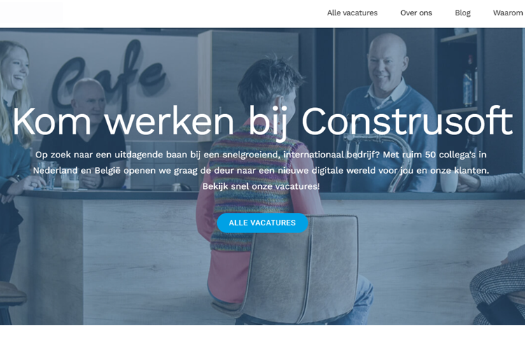 Werken bij Construsoft