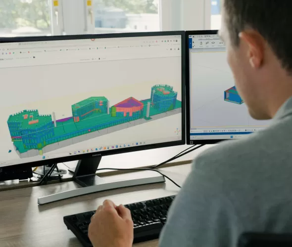3D en BIM bij Deblaere