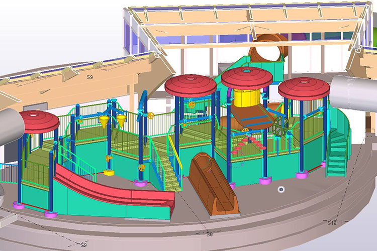 Speelstructuur in 3D