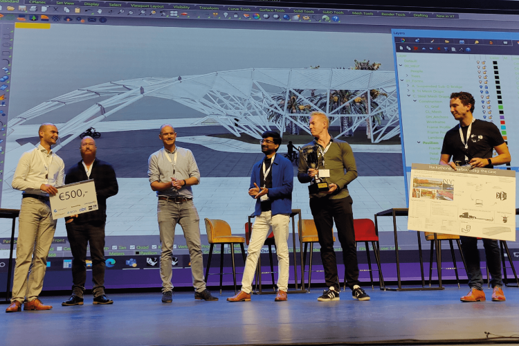 Uitreiking Hackathon-trofee Staalbouwdag 2022