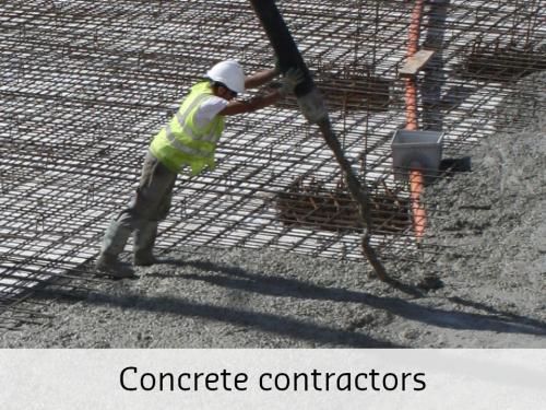 Concrete contractors Tekla