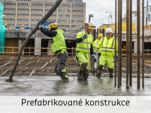 Prefabrikované konstrukce