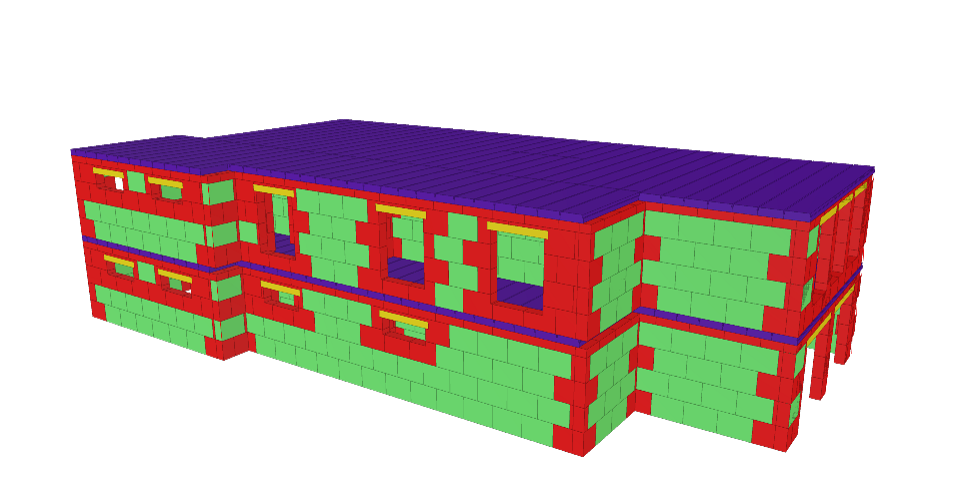Tekla Stuctures BIM murowe