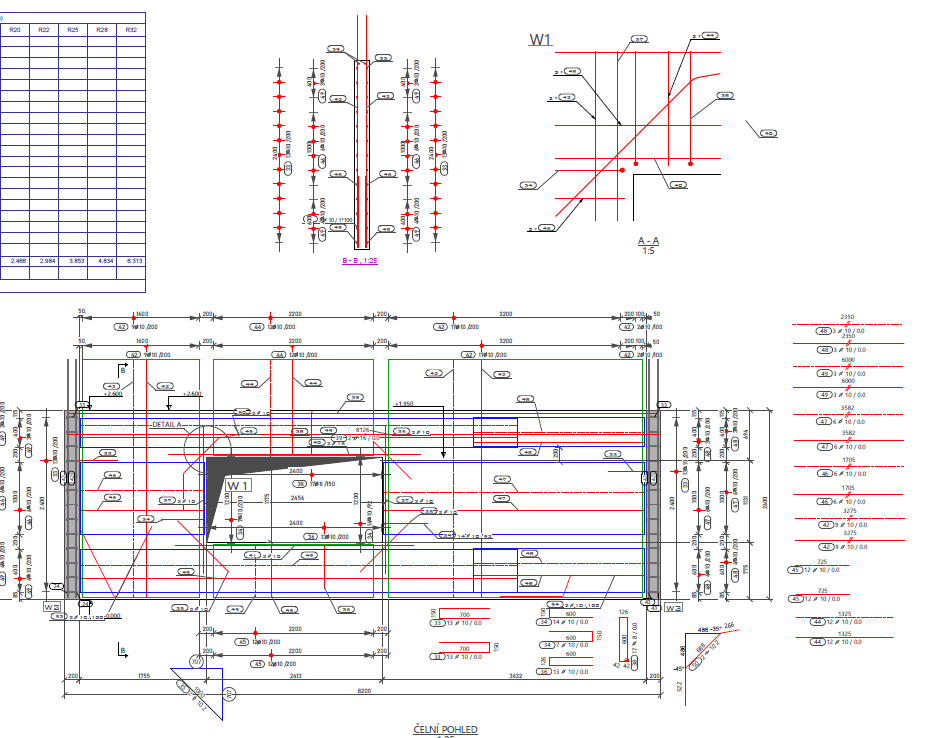 Automatizace procesů výstupní 2D dokumentace u prefabrikovaných stěn