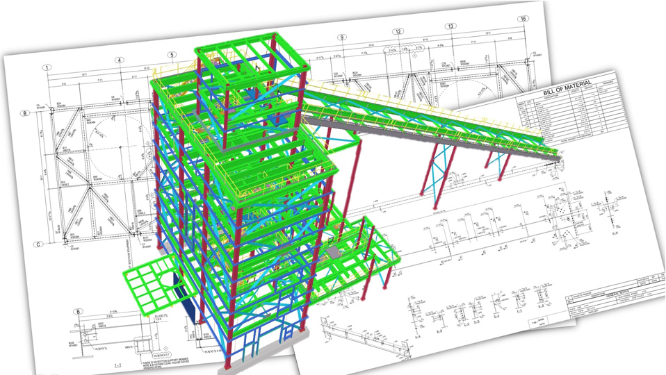 steel shop drawings